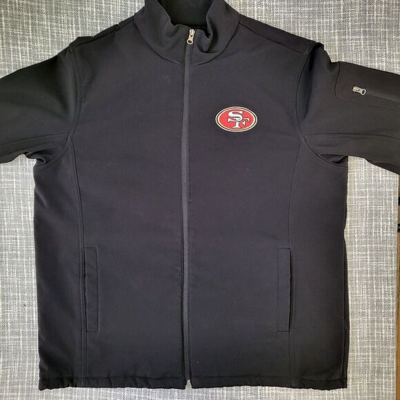 G-III Sports San Francisco Jacket Softshell Black Men's L (SEE DESC) - Picture 9 of 10
